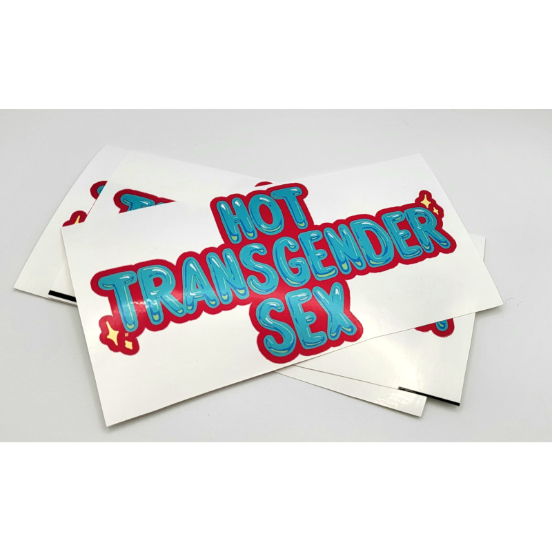 Hot Transgender Sex Sticker